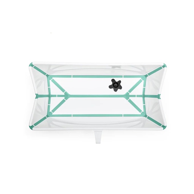 Bañera FLEXI BATH Stokke transparente-verde