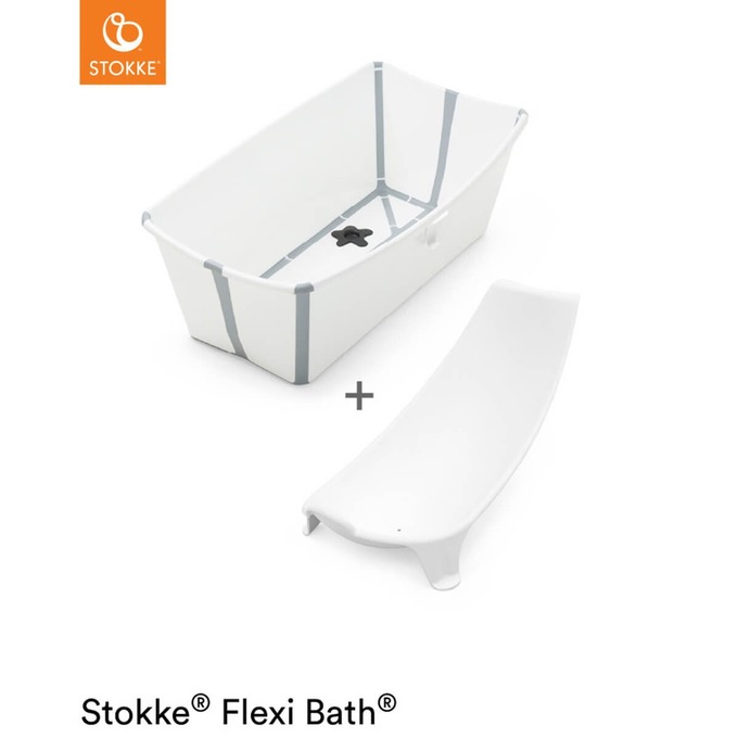 Baño Stokke XL flexibath - blanco con gris - MVD Kids Tienda en línea